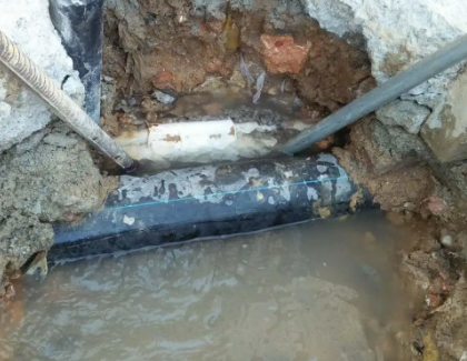 望谟测漏水之水管漏水